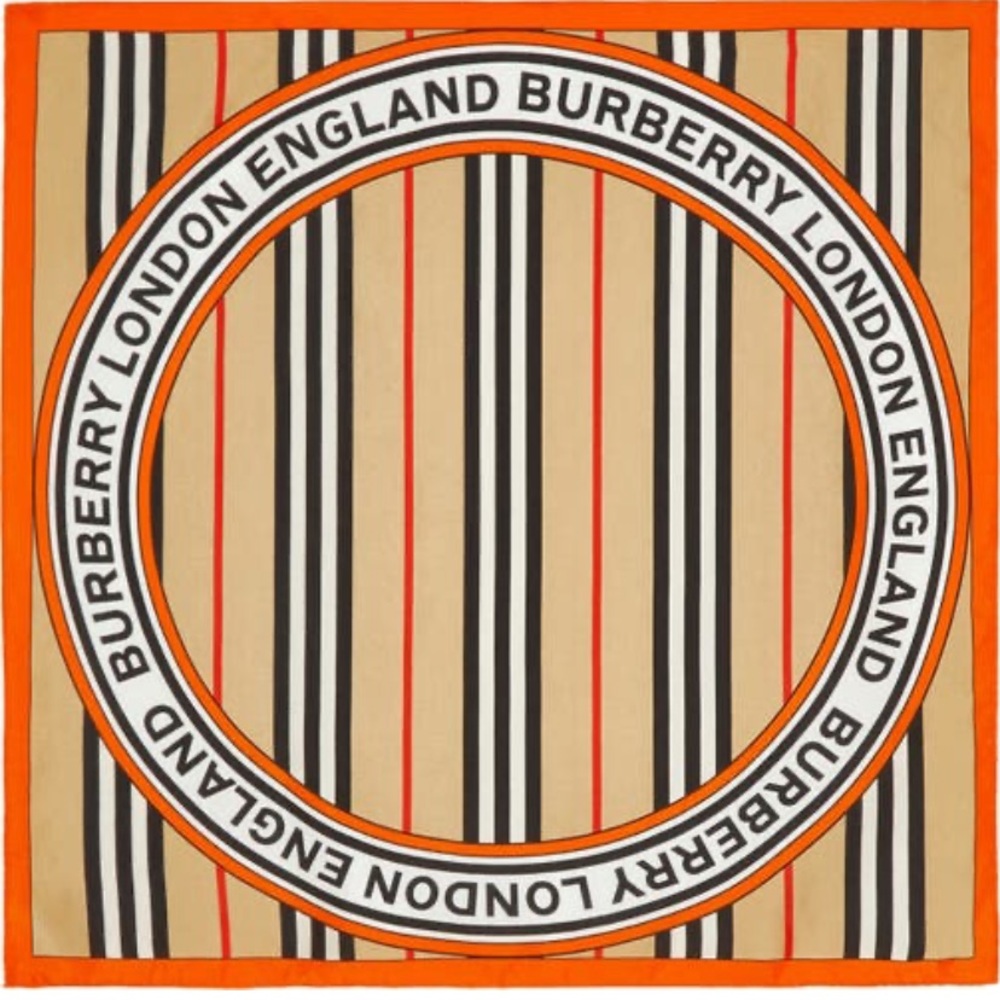 Authentic Burberry Square scarf